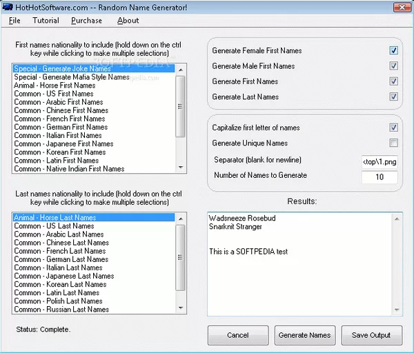 HotHotSoftware Random Name Generator Crack With Serial Key Latest 2025