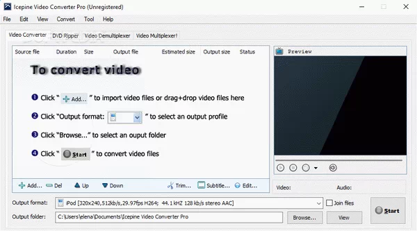 Icepine Video Converter Pro Crack & License Key