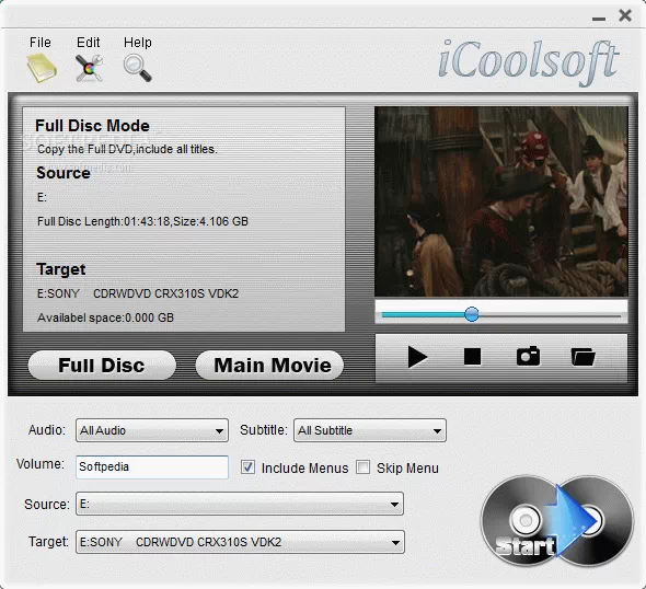 iCoolsoft DVD Copy Crack + Keygen
