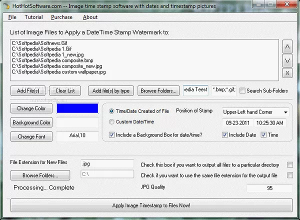 Image time stamp software to timestamp pictures Serial Number Full Version