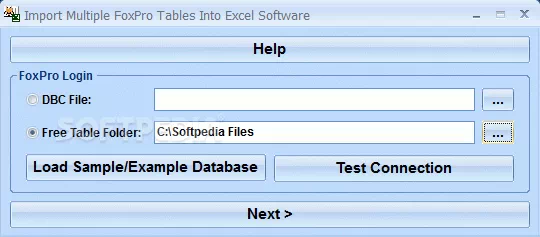 Import Multiple FoxPro Tables Into Excel Software Crack + License Key Download 2025