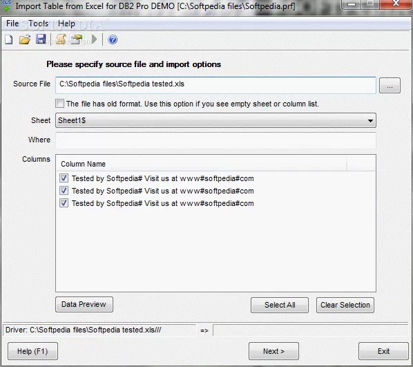 Import Table from Excel for DB2 Pro Crack Plus Serial Key
