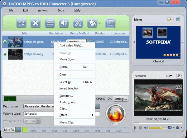 ImTOO MPEG to DVD Converter Serial Key Full Version