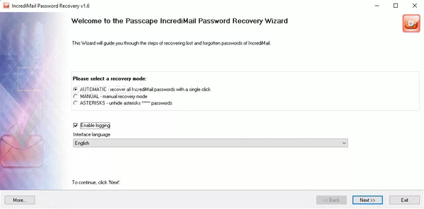 IncrediMail Password Recovery Crack With License Key 2025
