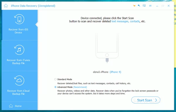 iPhone Data Recovery Crack Plus Serial Key
