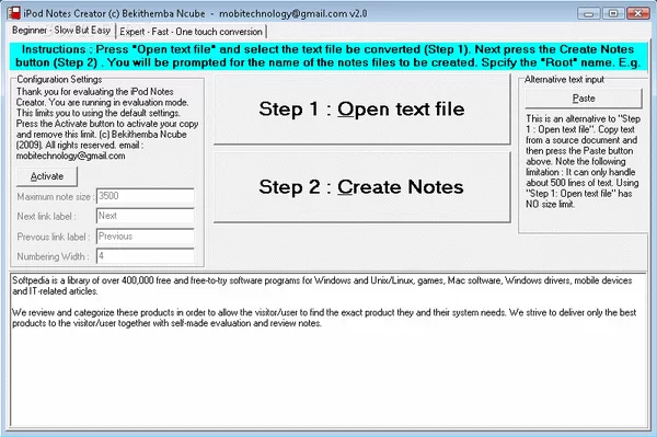 iPod Notes Creator Crack With Activation Code