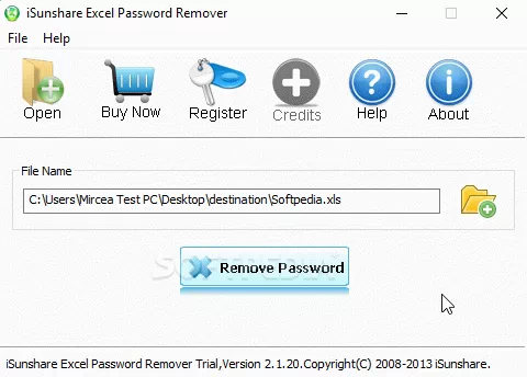 iSunshare Excel Password Remover Crack With Activation Code