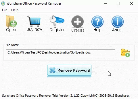 iSunshare Office Password Remover Crack & Activation Code