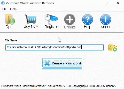 iSunshare Word Password Remover Crack Plus Keygen