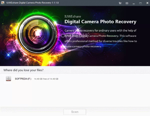 IUWEshare Digital Camera Photo Recovery Crack + Activator (Updated)