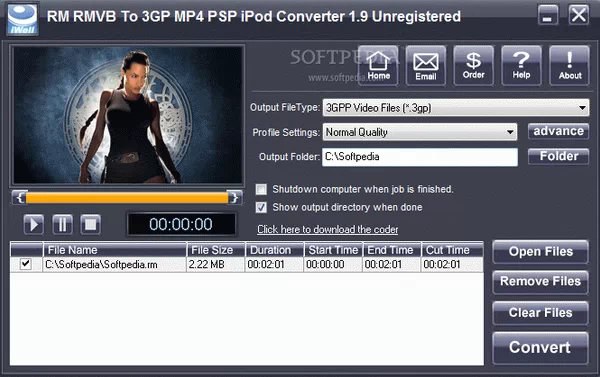 iWellsoft RM RMVB to 3GP MP4 PSP iPod Converter Crack + Serial Number Download