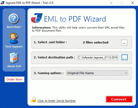 Jagware EML to PDF Wizard Crack + Keygen Updated