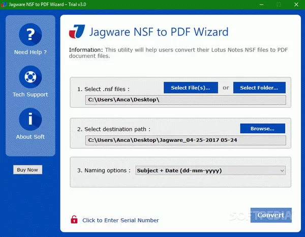 Jagware NSF to PDF Wizard Crack With Serial Number 2025