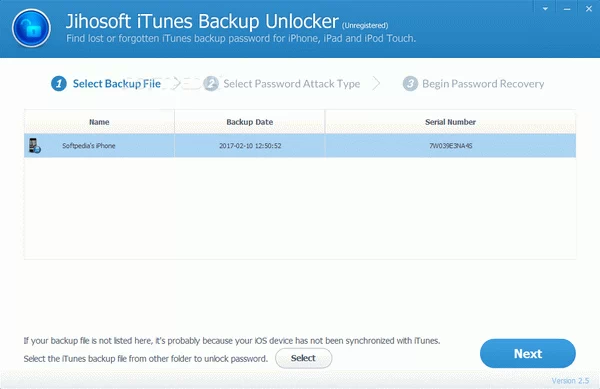Jihosoft iTunes Backup Unlocker Crack With Serial Number 2025