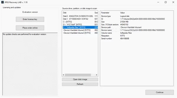 JPEG Recovery LAB Crack + Serial Key Download