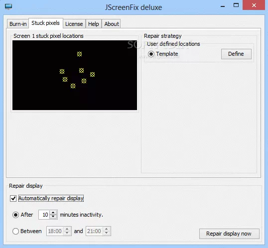 JScreenFix deluxe Crack & Serial Key