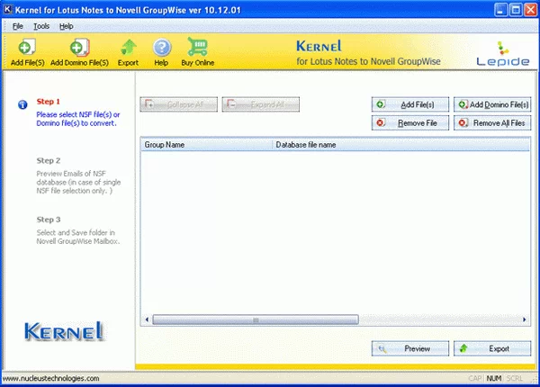 Kernel for Lotus Notes to Novell GroupWise Crack + License Key Download