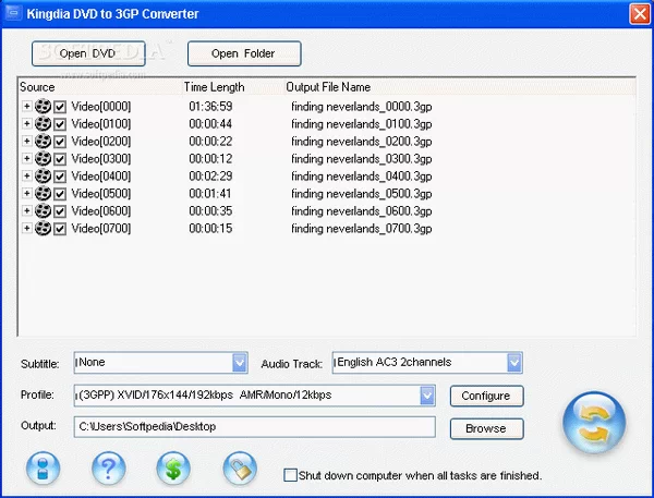 Kingdia DVD to 3GP Converter Serial Number Full Version
