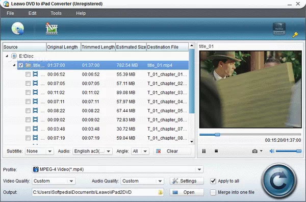 Leawo DVD to iPad Converter Crack With Activator Latest