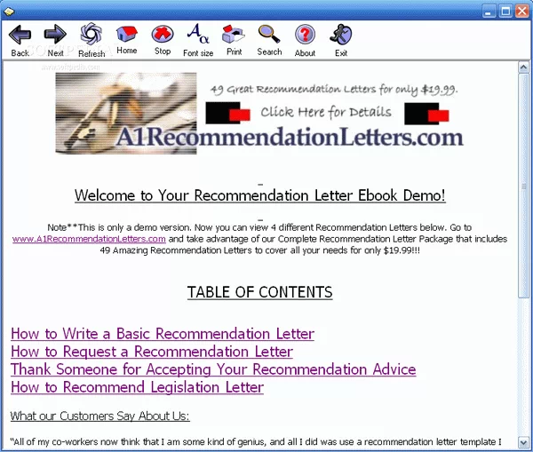 Letter Of Recommendation Sample Crack & Activation Code