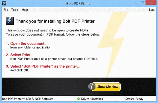 Bolt PDF Printer Crack With Serial Number Latest