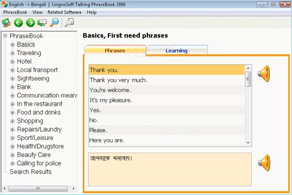 LingvoSoft Learning Voice PhraseBook 2006 English - Bengali Crack + Activation Code Updated