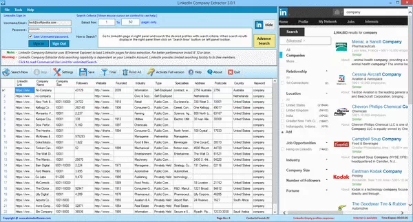 LinkedIn Company Extractor Crack With Activator