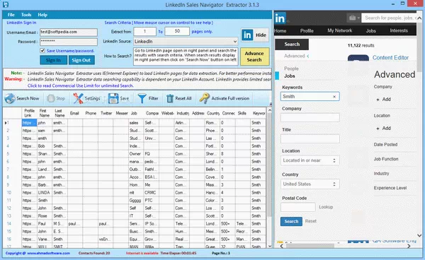 LinkedIn Sales Navigator Extractor Crack + Activation Code Updated