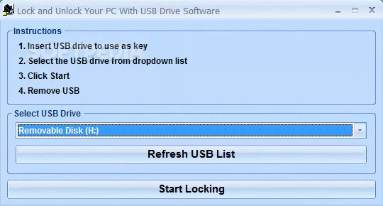 Lock and Unlock Your PC With USB Drive Software Crack + Activation Code Download 2025