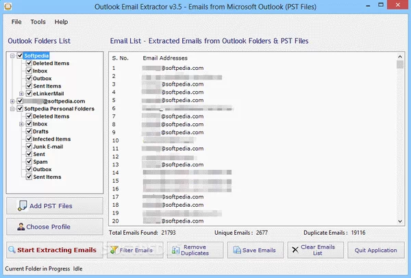 Outlook Email Extractor Crack Plus Serial Number