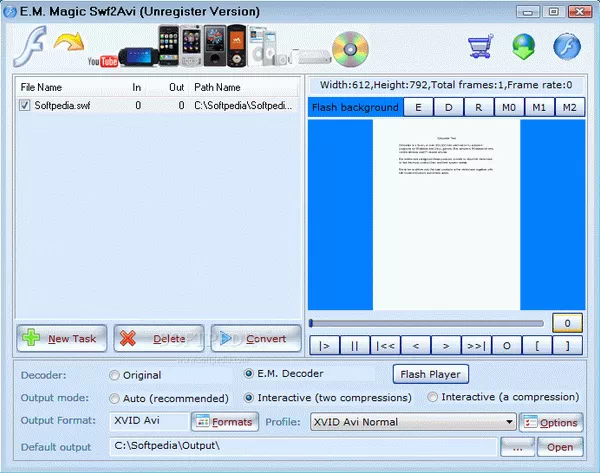 E.M. Magic Swf2Avi Crack With License Key