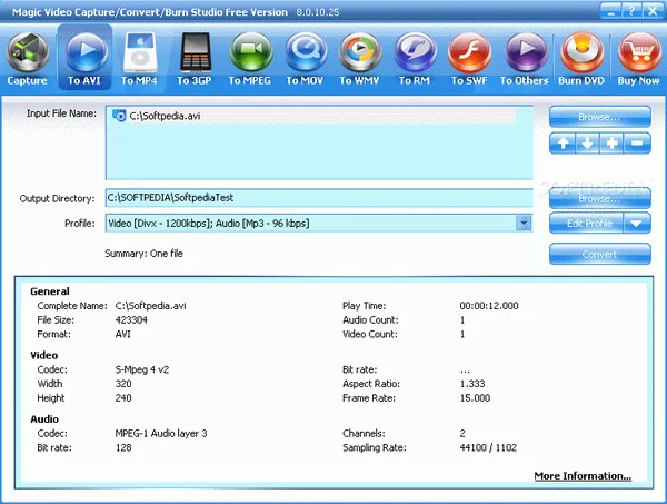 Magic Video Capture / Convert / Burn Studio Crack Plus Serial Number