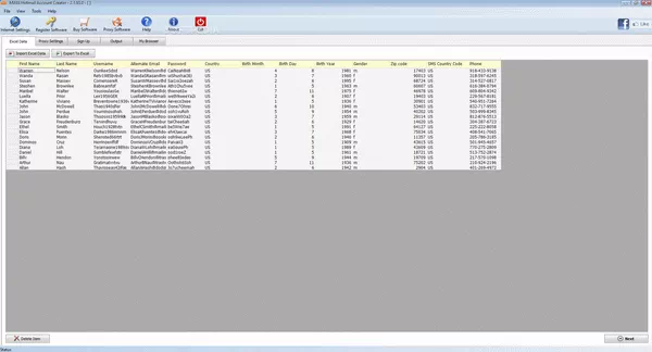 MASS Hotmail Account Creator Crack & License Key