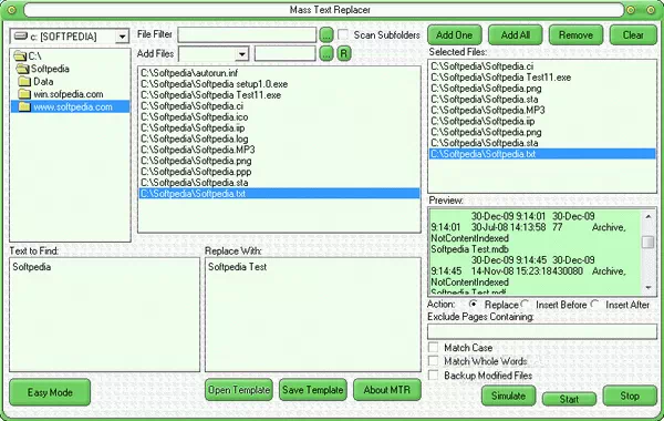 Mass Text Replacer Activation Code Full Version