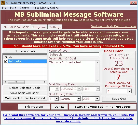 MB Free Subliminal Message Software Crack & License Key