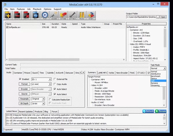 MediaCoder Crack + License Key