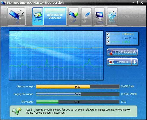 Memory Improve Master Free Version Crack + Activation Code