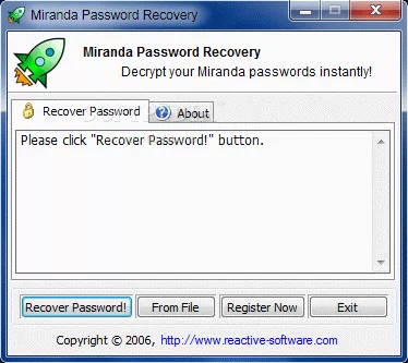 Miranda Password Recovery Crack With Activator 2025
