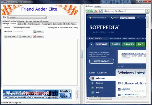 MySpace Friend Adder Elite Crack + Serial Number