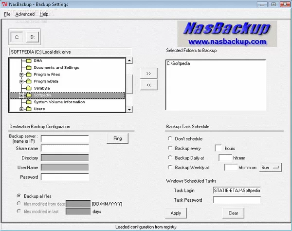 NasBackup Crack & License Key