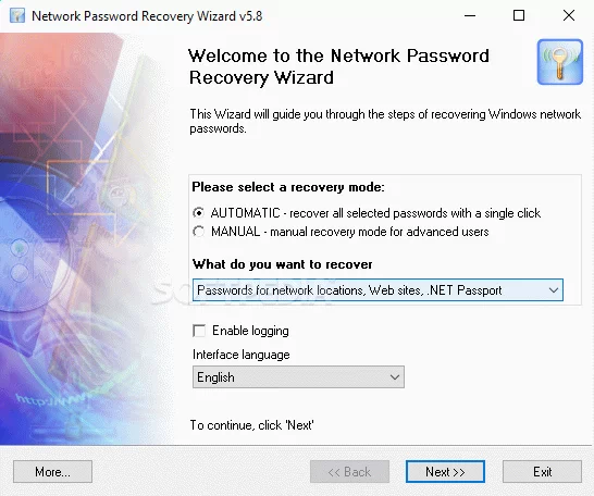 Network Password Recovery Wizard Crack With Serial Key 2025