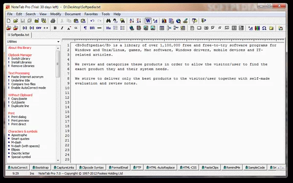 NoteTab Pro Crack + Serial Key (Updated)