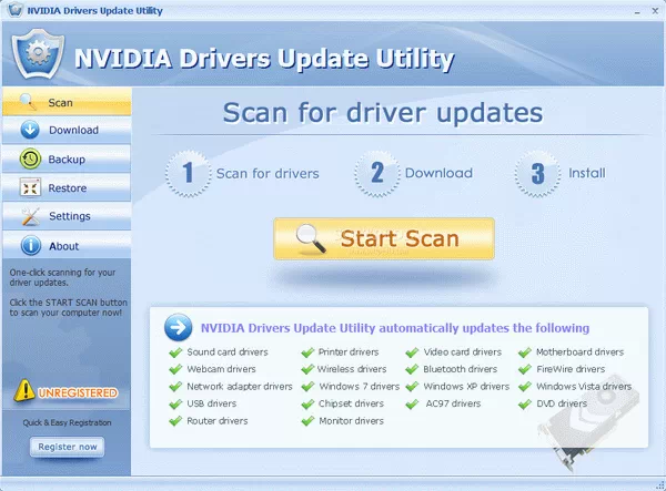 NVIDIA Drivers Update Utility Crack Plus Keygen
