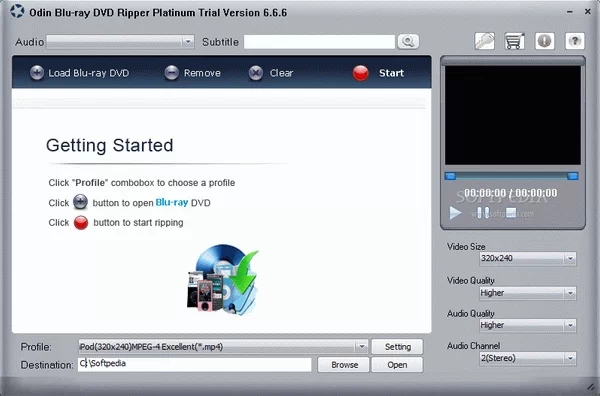Odin Blu-Ray DVD Ripper Platinum Crack & Serial Key