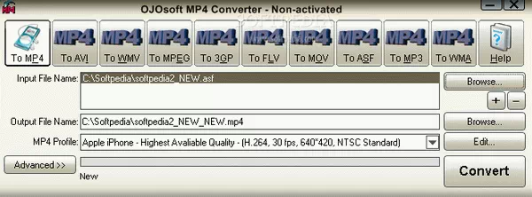 OJOsoft MP4 Converter Activator Full Version