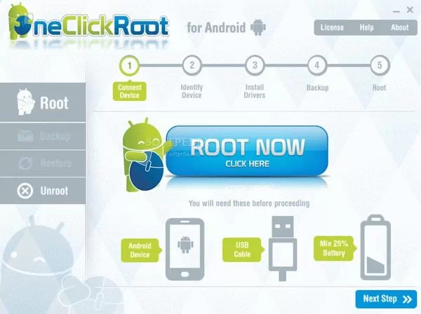 One Click Root Crack With License Key