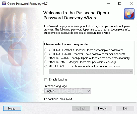 Opera Password Recovery Crack Plus Activation Code