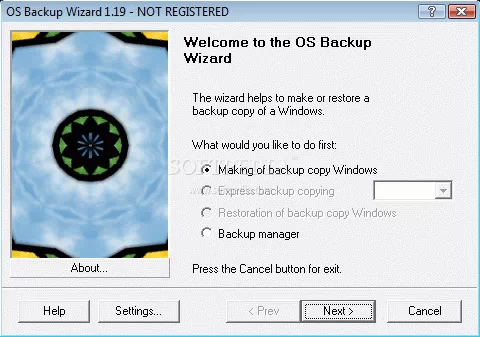 OS Backup Wizard Crack With Serial Number