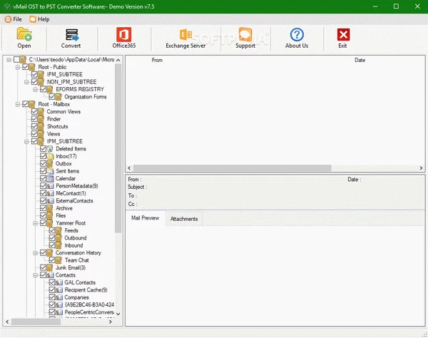 vMail OST to PST Converter Crack With License Key
