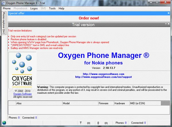 Oxygen Phone Manager II Crack With Activation Code